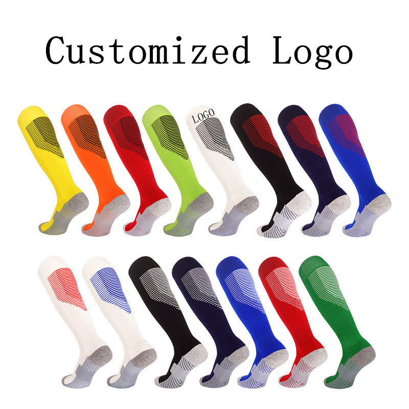 Adult Sports Socks Soccer Socks Over-The-Calf Socks Stretch Crew Socks image 0