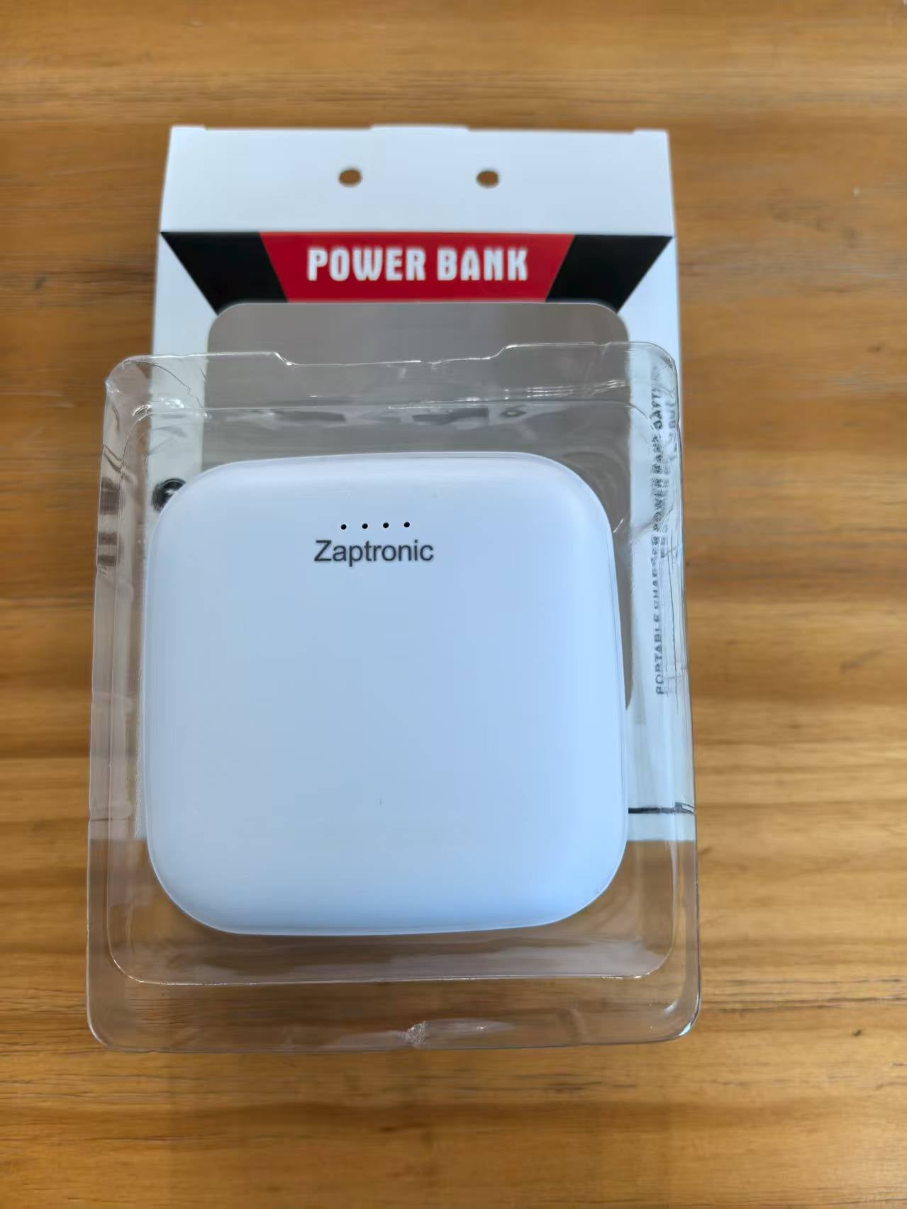 Zaptronic Zaptronic Portable Charger, 20,000mAh Power Bank with Cable, Fast Charging Battery Pack image 0