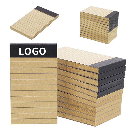 Essential Custom 2x4 Notepads with Kraft Paper - Perfect for To-Do Lists, Memos, and Office Supplies image 1