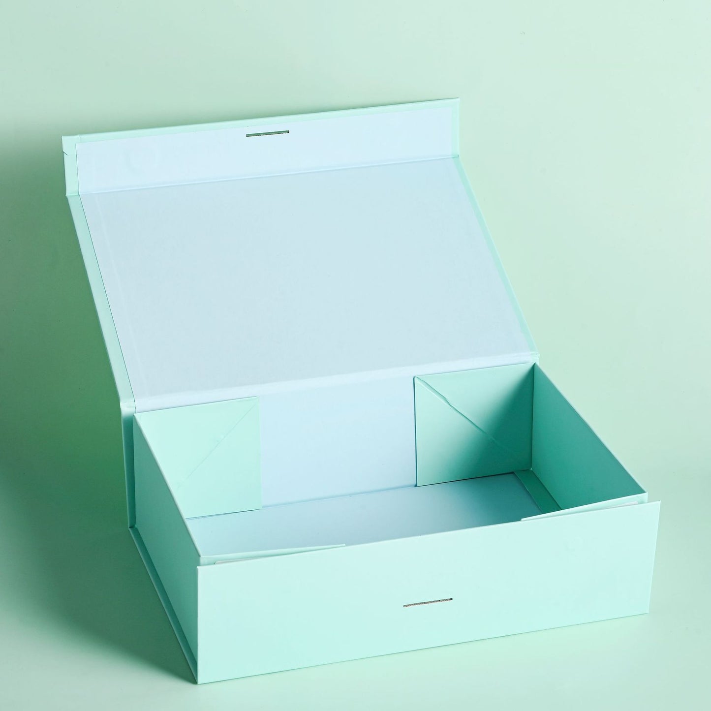 Flip-Top Folding Gift Boxes with Ribbon