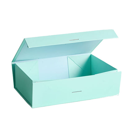 Flip-Top Folding Gift Boxes with Ribbon