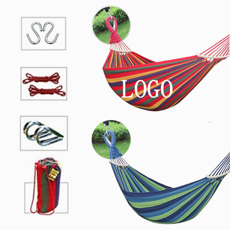 Single Canvas Hammock image 0