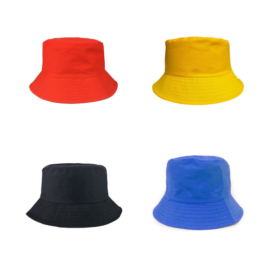 Cotton Fisherman Bucket Sun Hat image 1