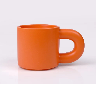10 Oz. Ceramic Mug with Comfort-Grip Chubby Handle 300ml