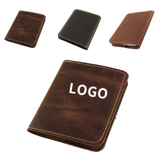 Refillable Mini Leather Pocket Notebook image 1