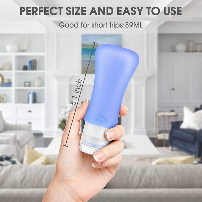 Capperza - 14-Pack Leak-Proof Travel Bottle Set