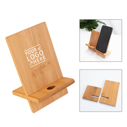 Bamboo Detachable Phone Holder image 0