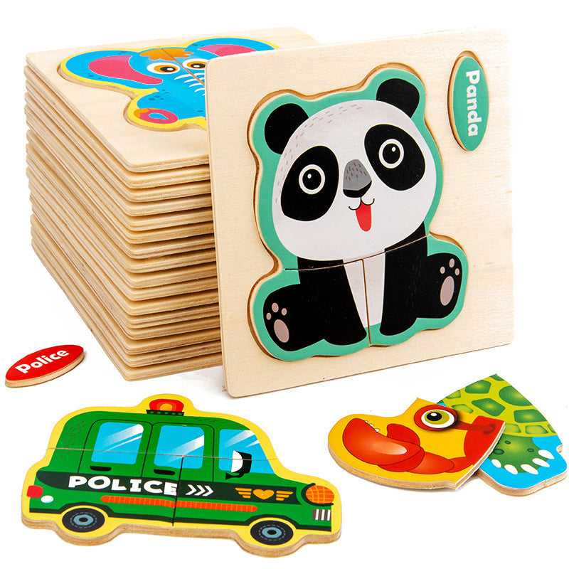 Kids Wooden Puzzles image 0