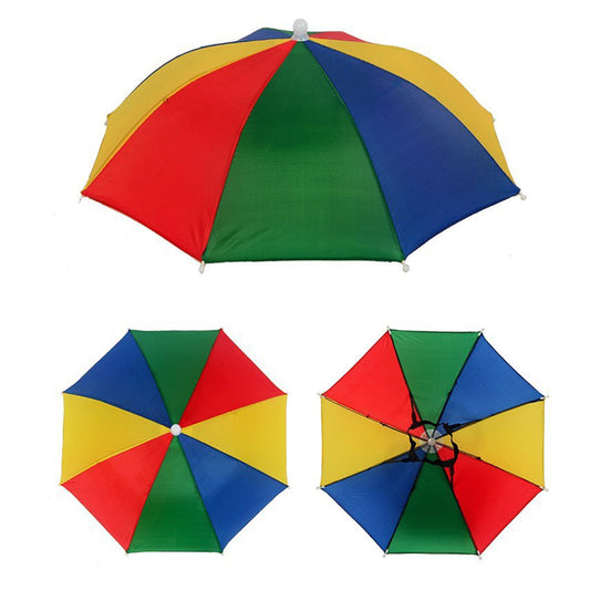 Hands Free Fishing Umbrella Hats image 1