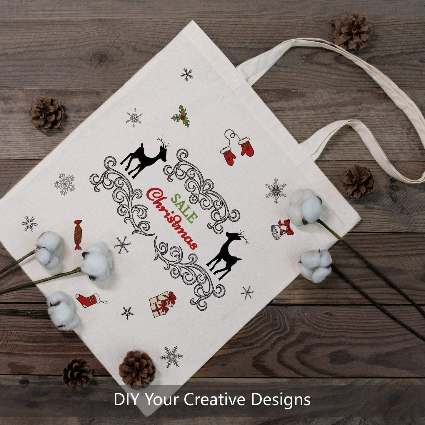 Eco-Friendly Cotton Tote: Durable &amp; Versatile