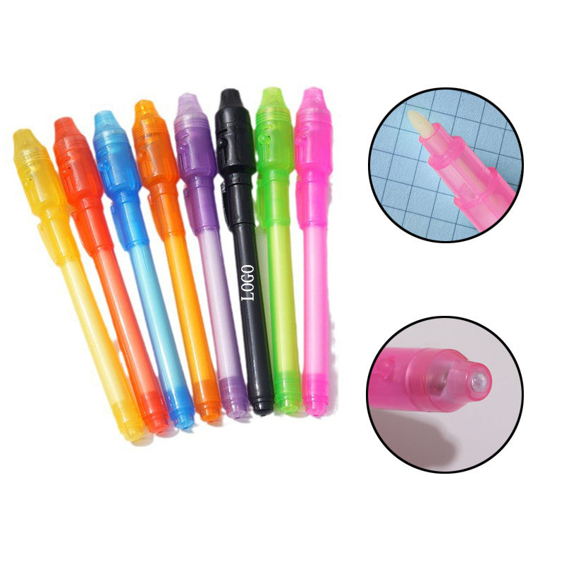 Invisible Ink Pen With Uv Led Light image 0