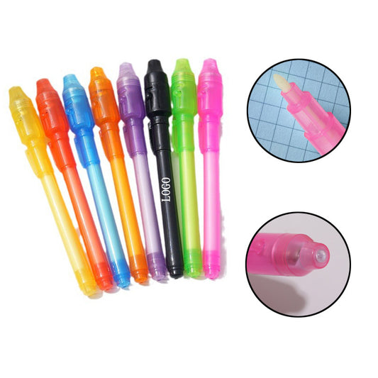 Invisible Ink Pen With Uv Led Light image 0