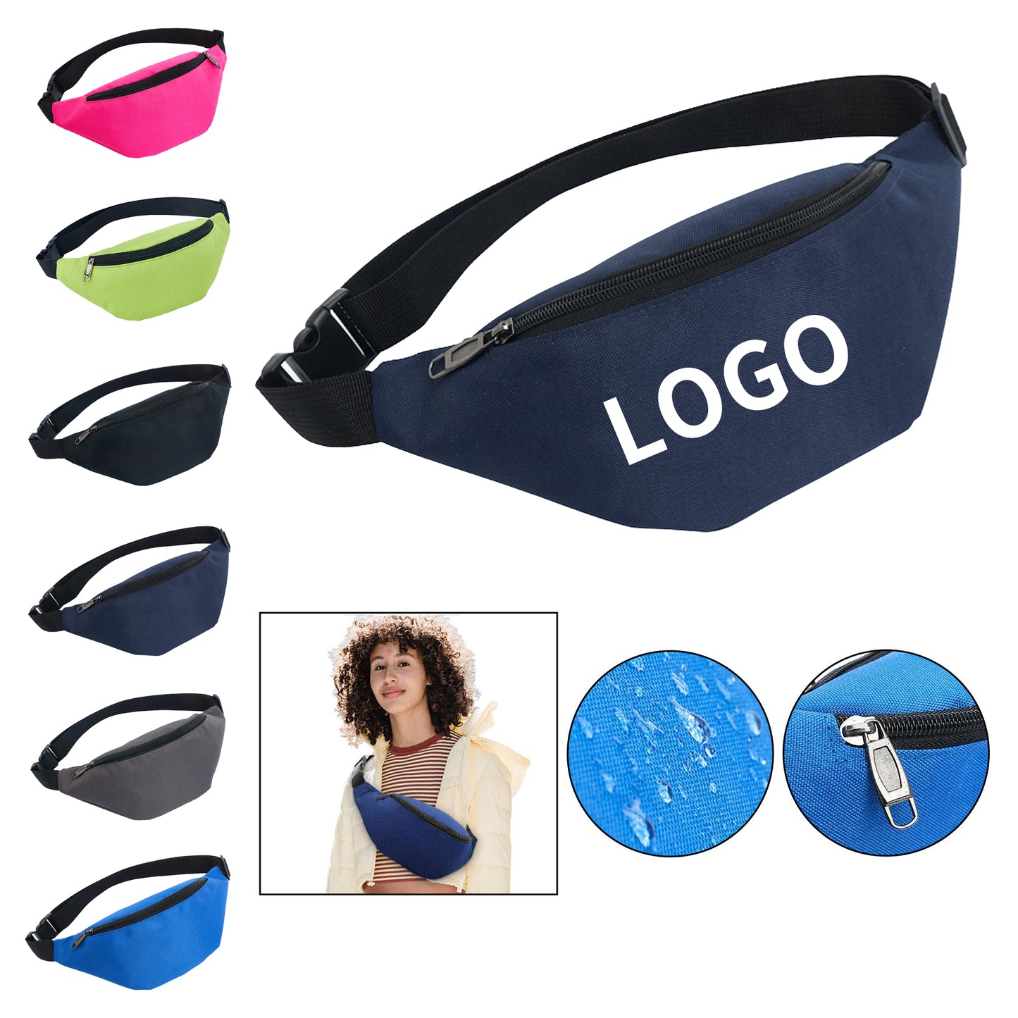 Stylish Oxford Fanny Pack for All Activities image 0