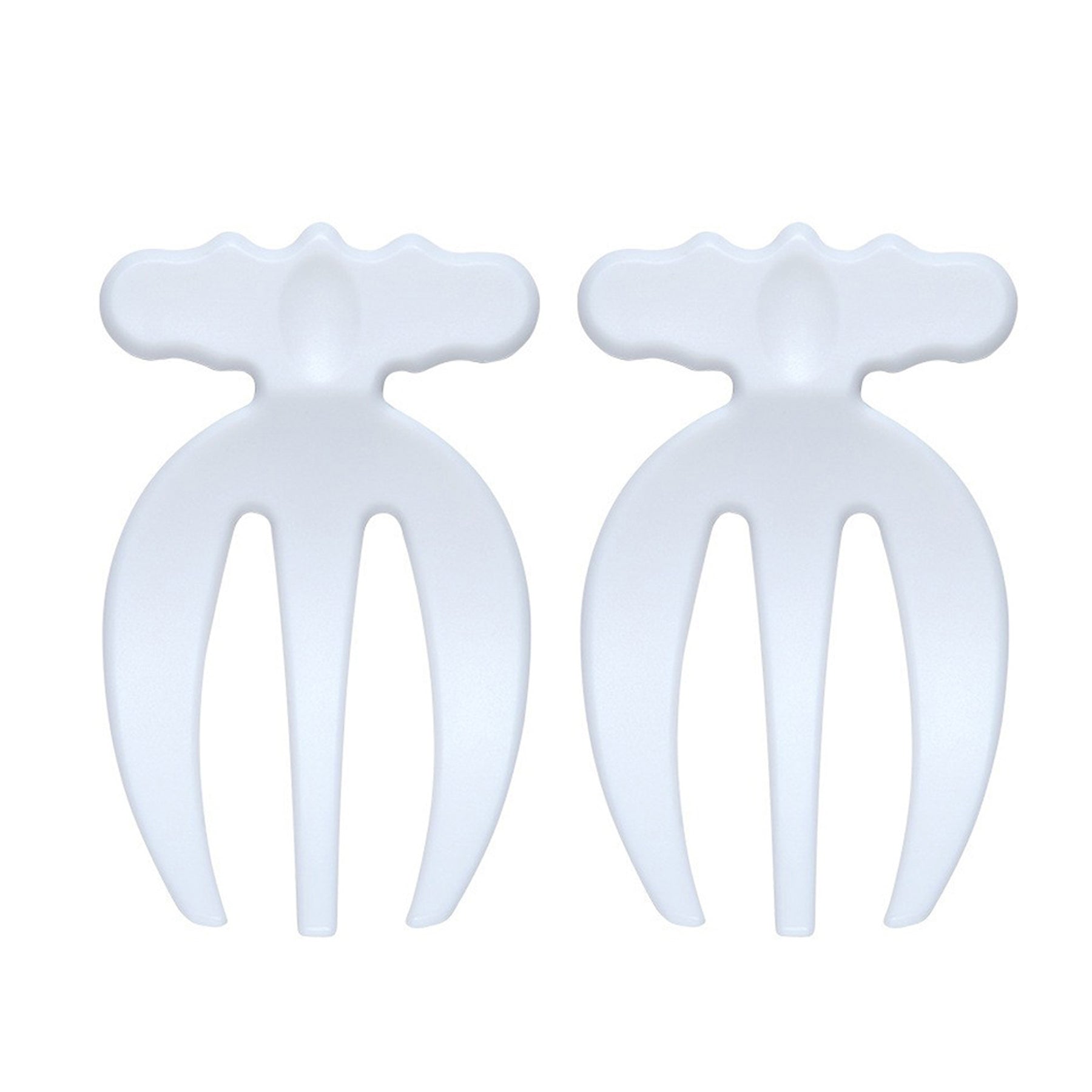 2 Plastic Salad Claws image 1