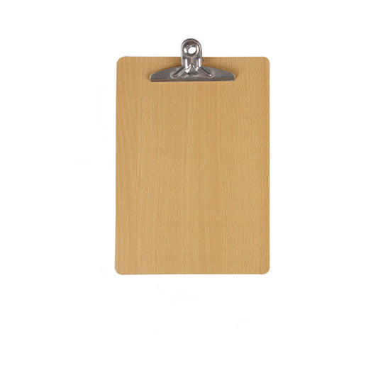 A4 Wooden Board Holder with Reinforced Grip image 1