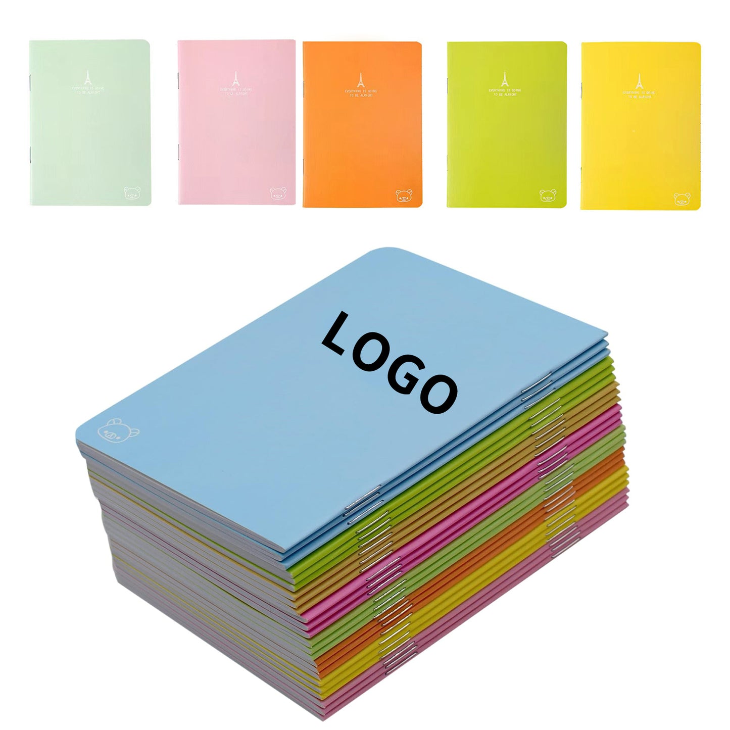24 Sheets 48 Ruled Pages 4.9 Inch x 3.5 Inch Pocket Notebook image 0