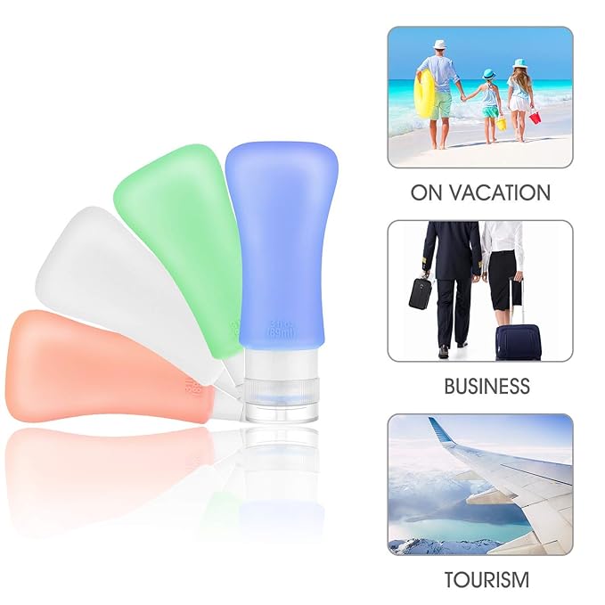 Capperza - 14-Pack Leak-Proof Travel Bottle Set