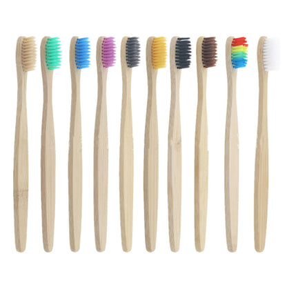 Soft Bristles Bamboo Toothbrush image 0