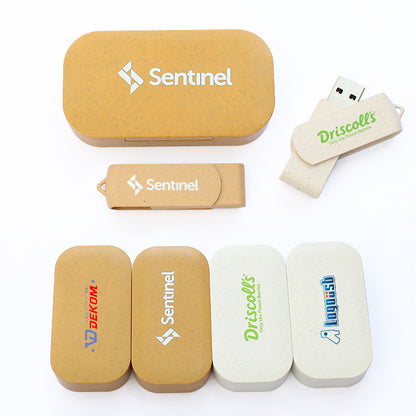 Wood USB Flash Drive w/ Case image 4