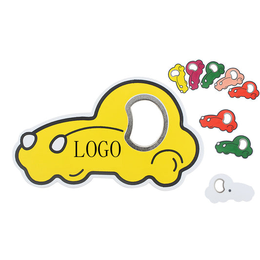 Jumbo Size Car Shape Magnetic Bottle Opener image 0