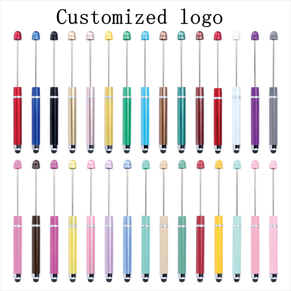 Beaded Pen Multifunctional Stylus for Rubber Touch Screen image 0