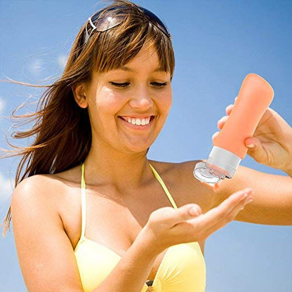 Capperza 14-Pack TSA-Approved Travel Bottles Set