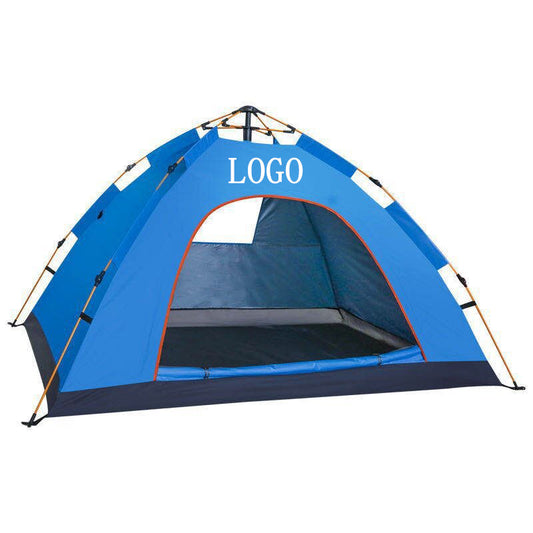 Automatic Dome Tent Portable Cabana Beach Tent W/Double Doors Fits 2 People image 0