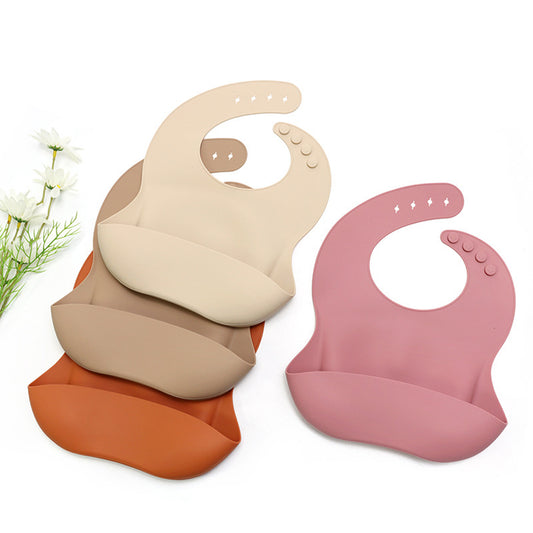 3D Silicone Baby Bibs image 1