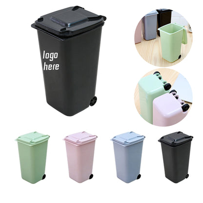Mini Plastic Desktop Trash Can MOQ 50 image 0
