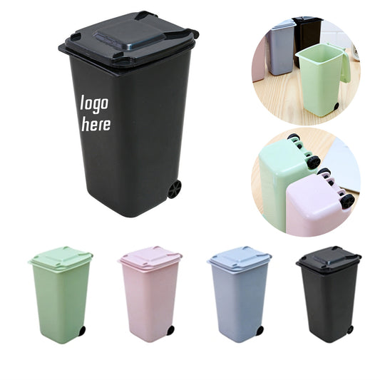 Mini Plastic Desktop Trash Can MOQ 50 image 0