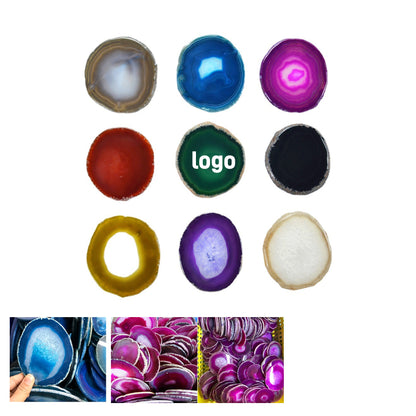 Brazilian Natural Agate Coaster image 0