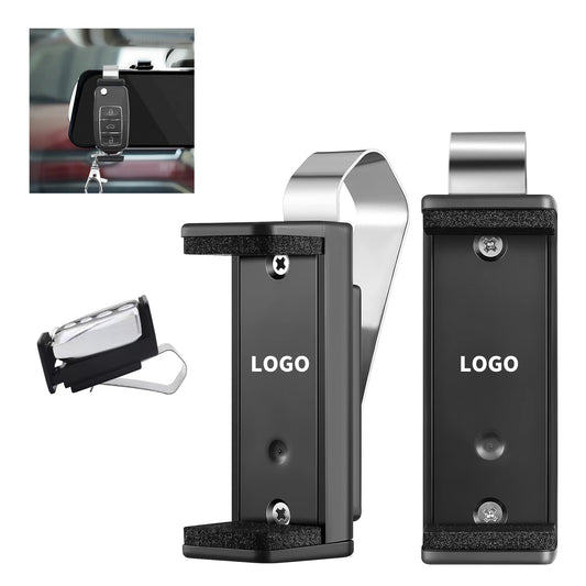 Garage Door Opener Clip Universal Car Garage Remote Visor Clip Fits for Remotes 1.7-2.8 Inch image 0