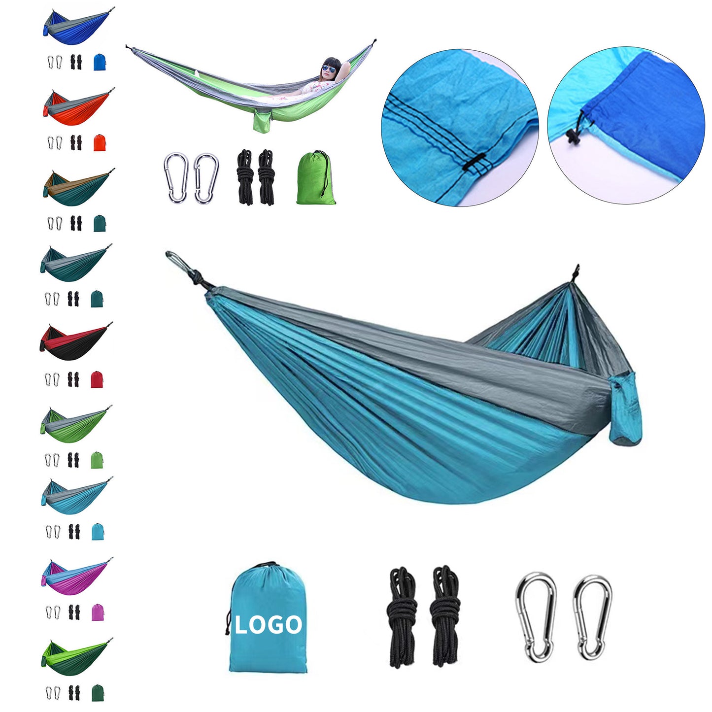 Soft Touch Camping Hammock image 0