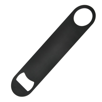 Paddle Style Powder Coated Steel Bottle Opener image 1