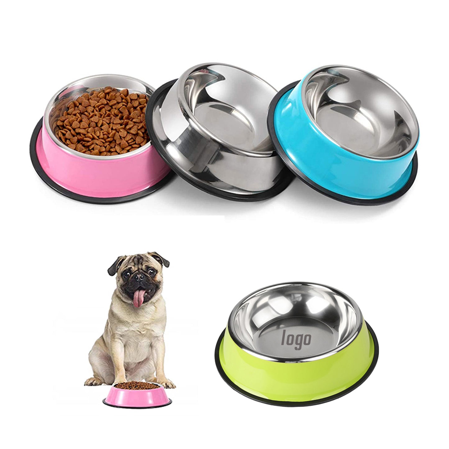 Stainless Steel Dog Bowl MOQ 50 image 0