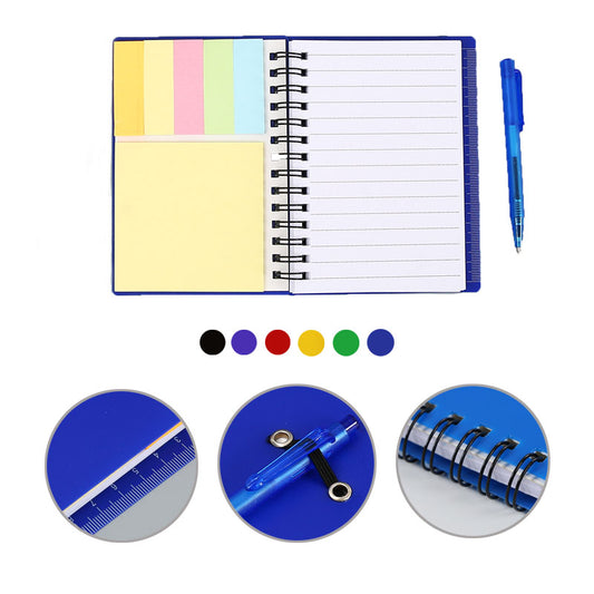 Coil Notebook With Pen Set - White