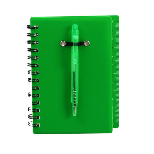 Coil Notebook With Pen Set - White