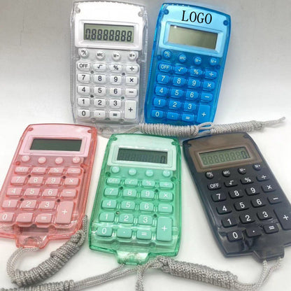 Mini Calculator With Lanyard
