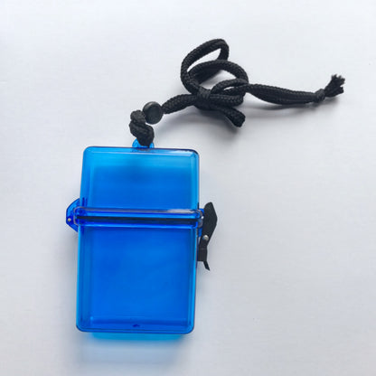 Waterproof Transparent Tobacco Cases with Lanyard