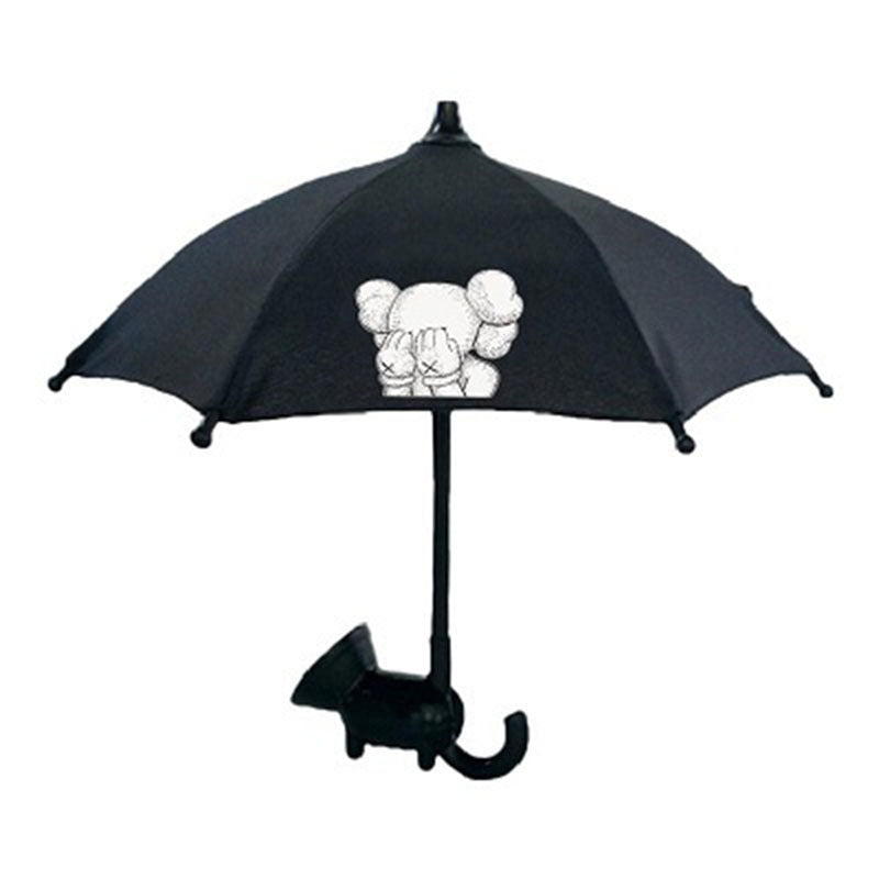 Cell Phone Umbrella Sun Shade With Suction Cup Stand