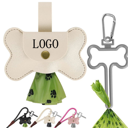 Dog Bone Bag Dispenser w/ Carabiner image 0