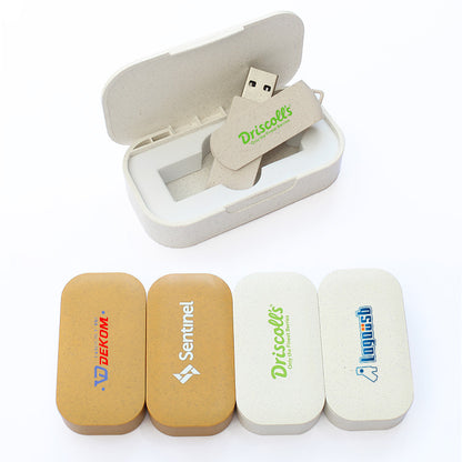 Wood USB Flash Drive w/ Case image 6