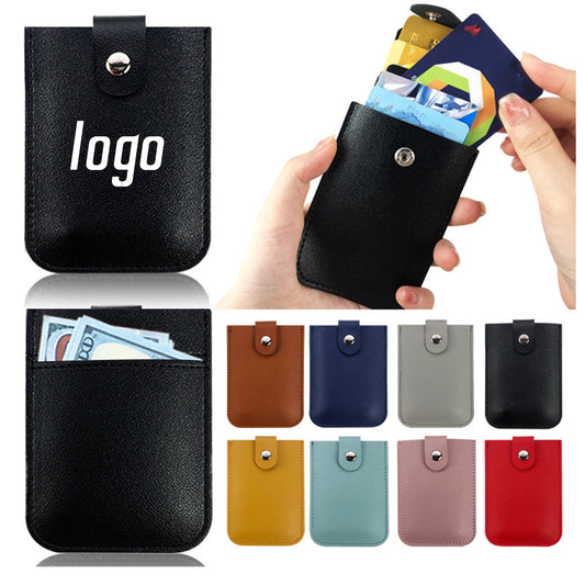 Premium Leather Card Case Wallet MOQ 50PCS image 0