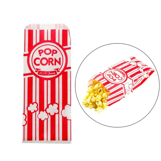 Grease Resistant Paper Popcorn Bags image 0