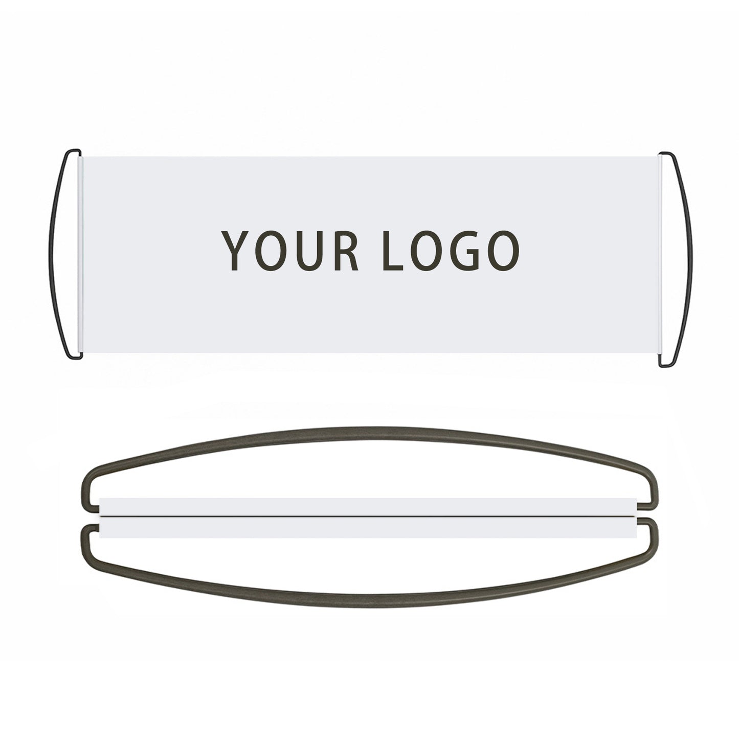 Custom Retractable Handheld Banner image 0
