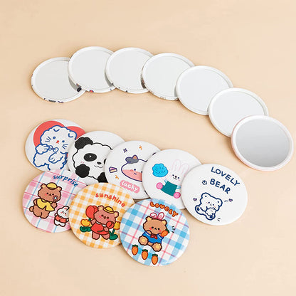 Budget Compact Round Mirror image 1