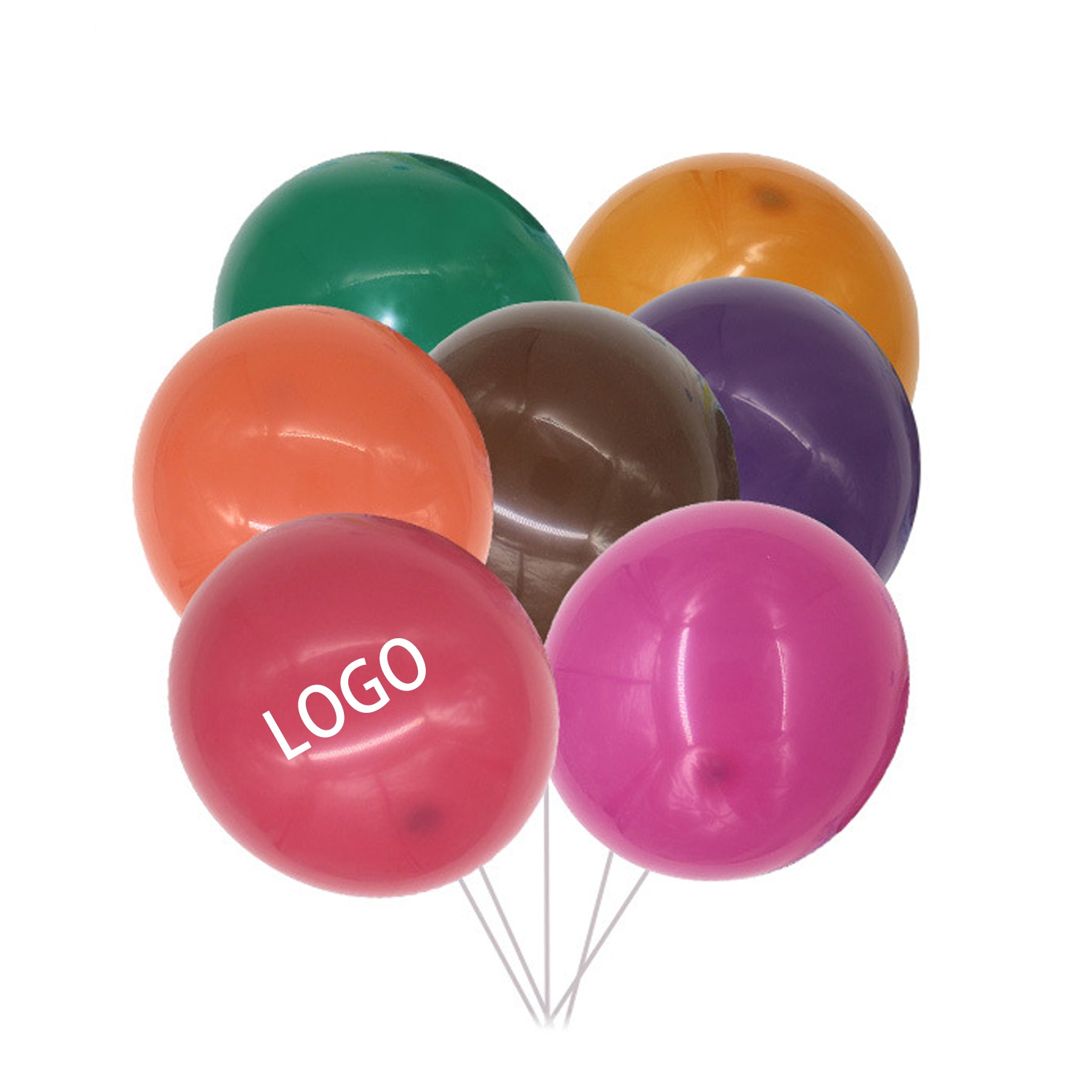 10" Decorator Latex Balloons image 2