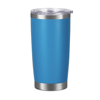 Stainless Steel Tumbler with Sliding Lid