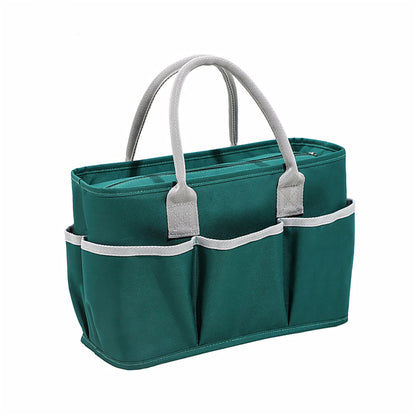 Insulated Thermal Lunch Bag with Multi-Purpose Pockets