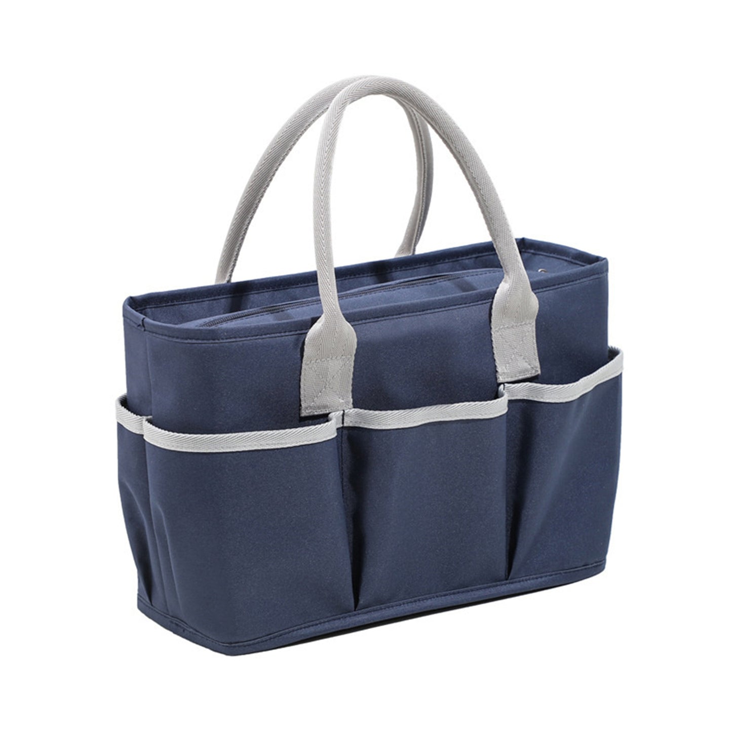 Insulated Thermal Lunch Bag with Multi-Purpose Pockets